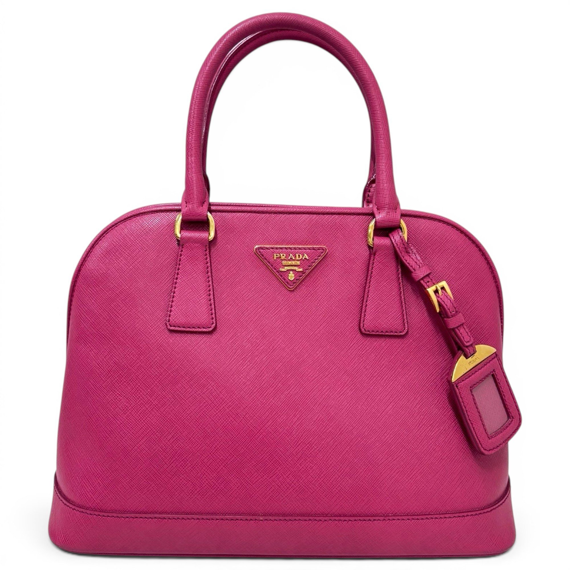 Promenade leather handbag