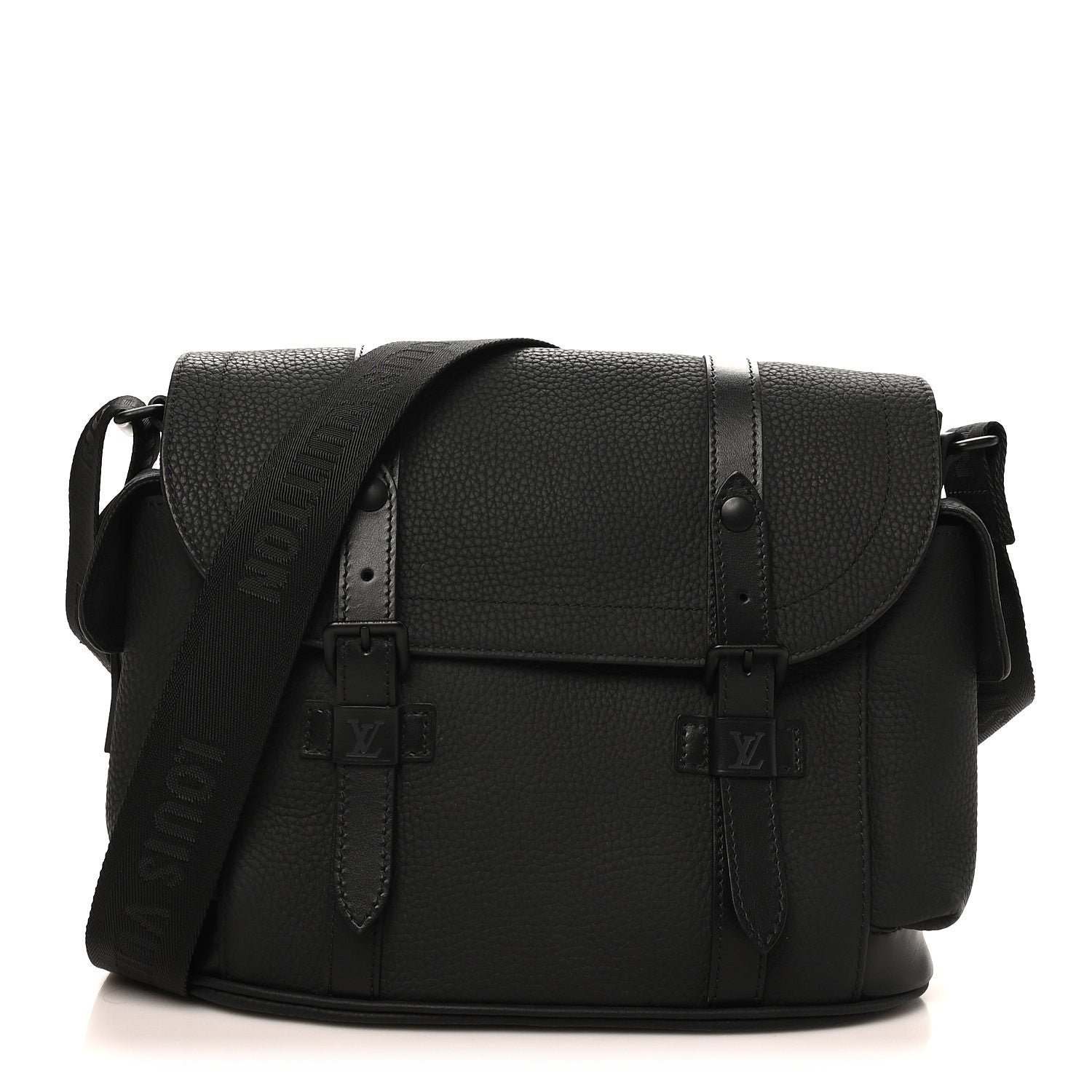 Louis Vuitton Taurillon Christopher Messenger Black