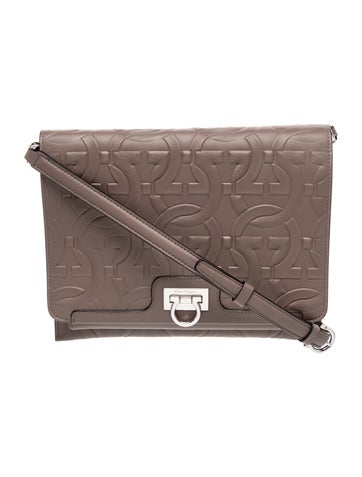 Salvatore Ferragamo Leather Crossbody Bag