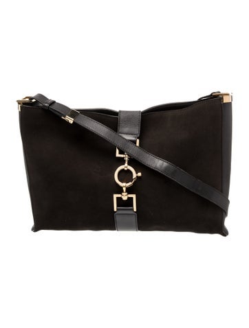 Suede Shoulder Bag