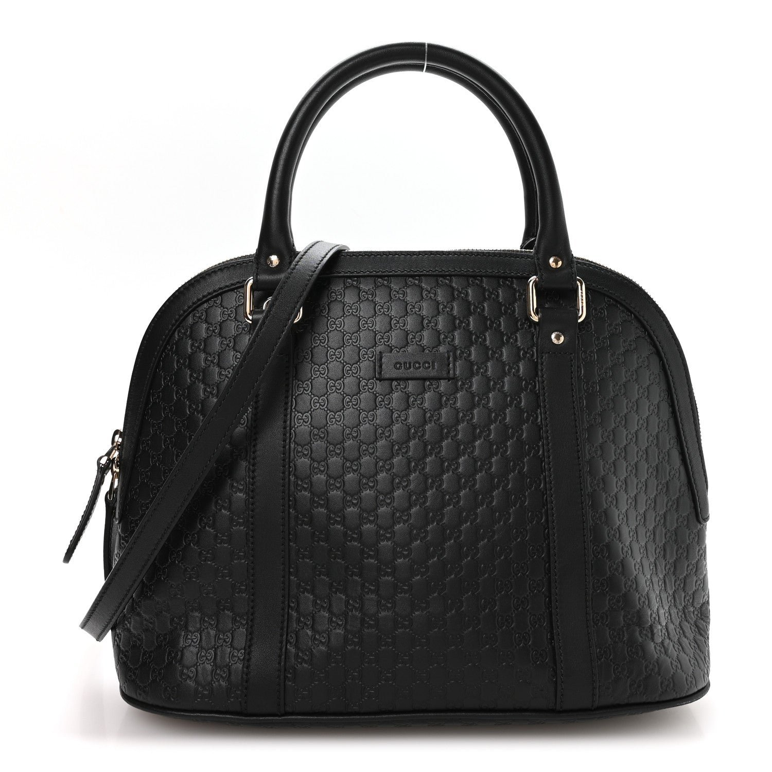 Gucci Microguccissima Medium Dome Bag Black