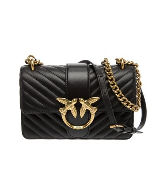 Pinko Leather Shoulder Bag