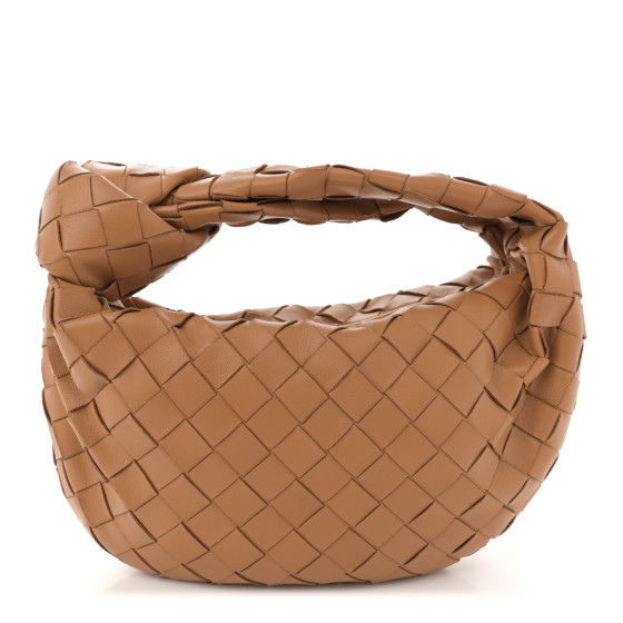 Bottega Veneta Nappa Intrecciato Mini Jodie Caramel