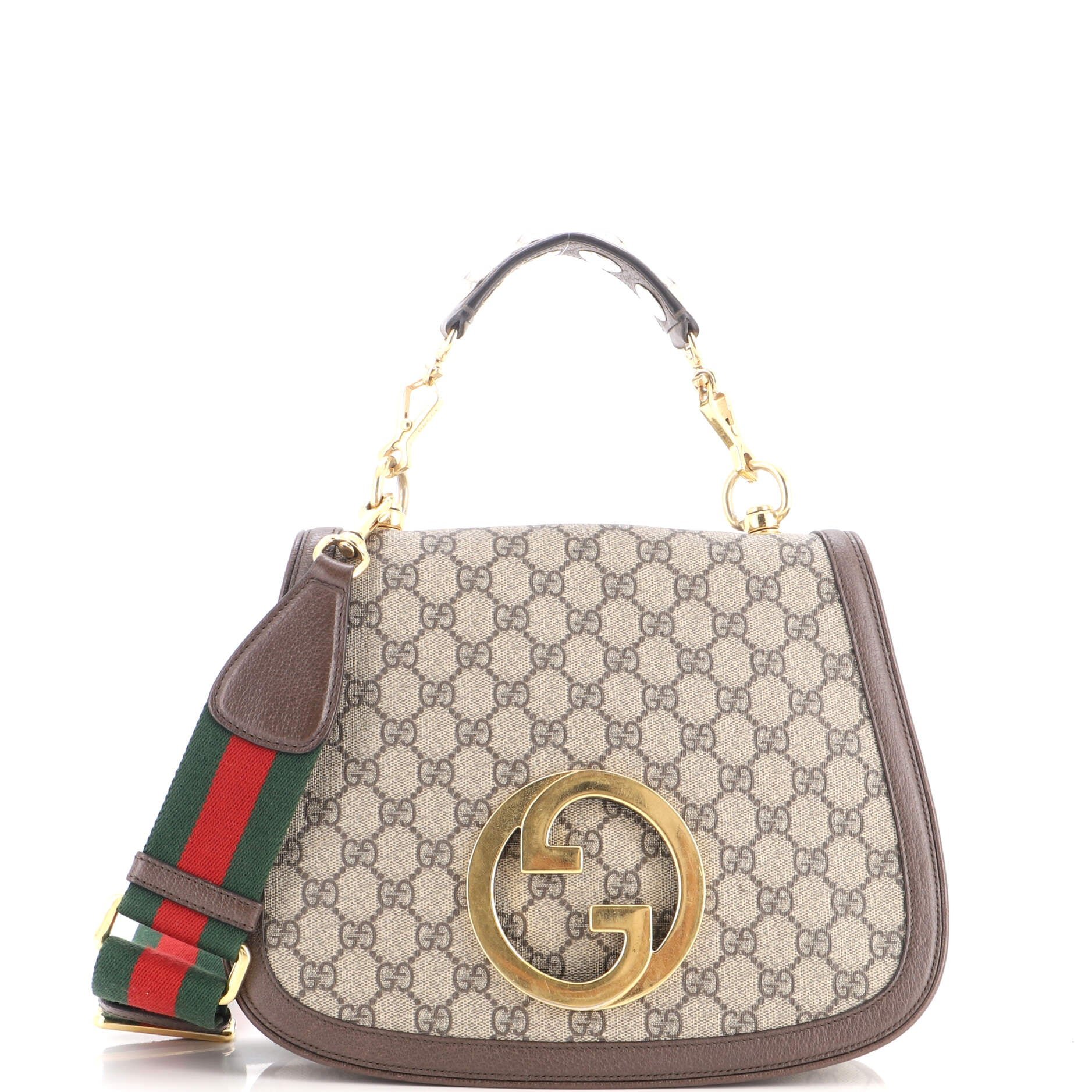 Blondie NM Top Handle Bag GG Coated Canvas Medium