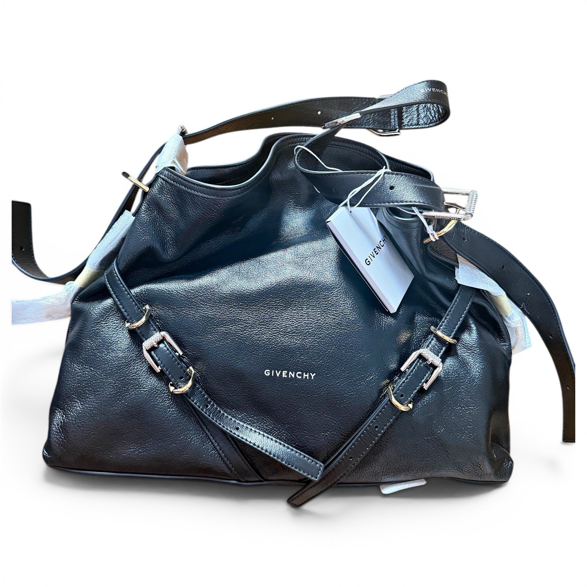 Voyou patent leather handbag
