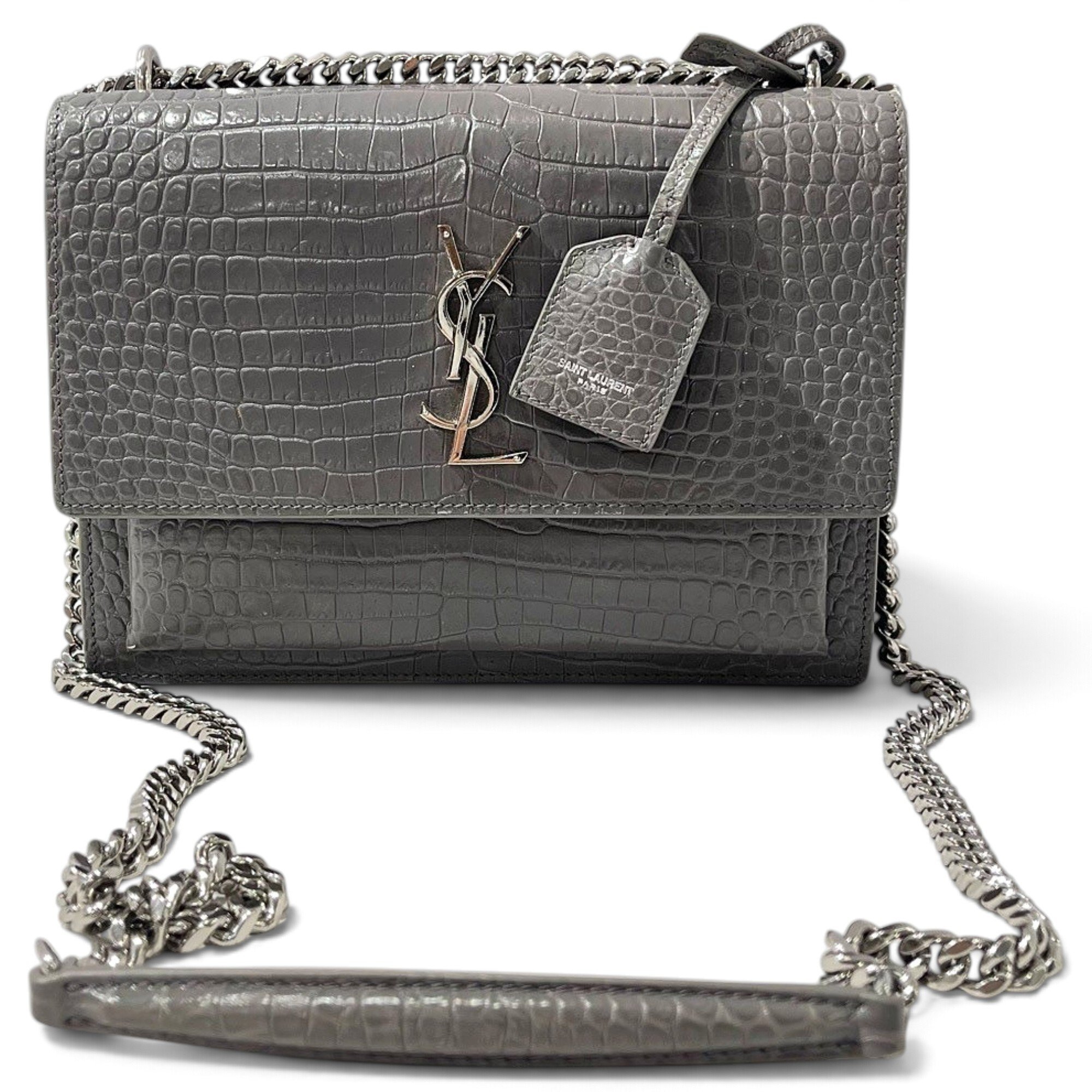 Sunset leather handbag