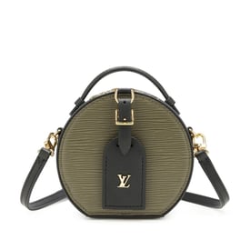 Louis Vuitton Kaki Epi Mini Boite Chapeau Gold Hardware, 2021-2022