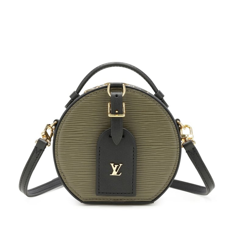 Louis Vuitton Kaki Epi Mini Boite Chapeau Gold Hardware, 2021-2022