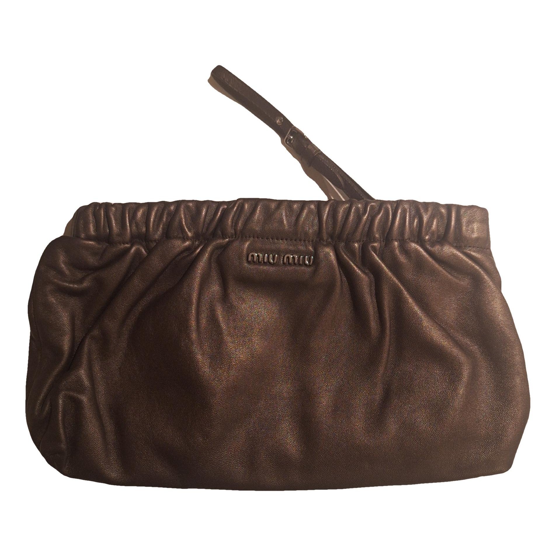Miu Miu Leather clutch bag