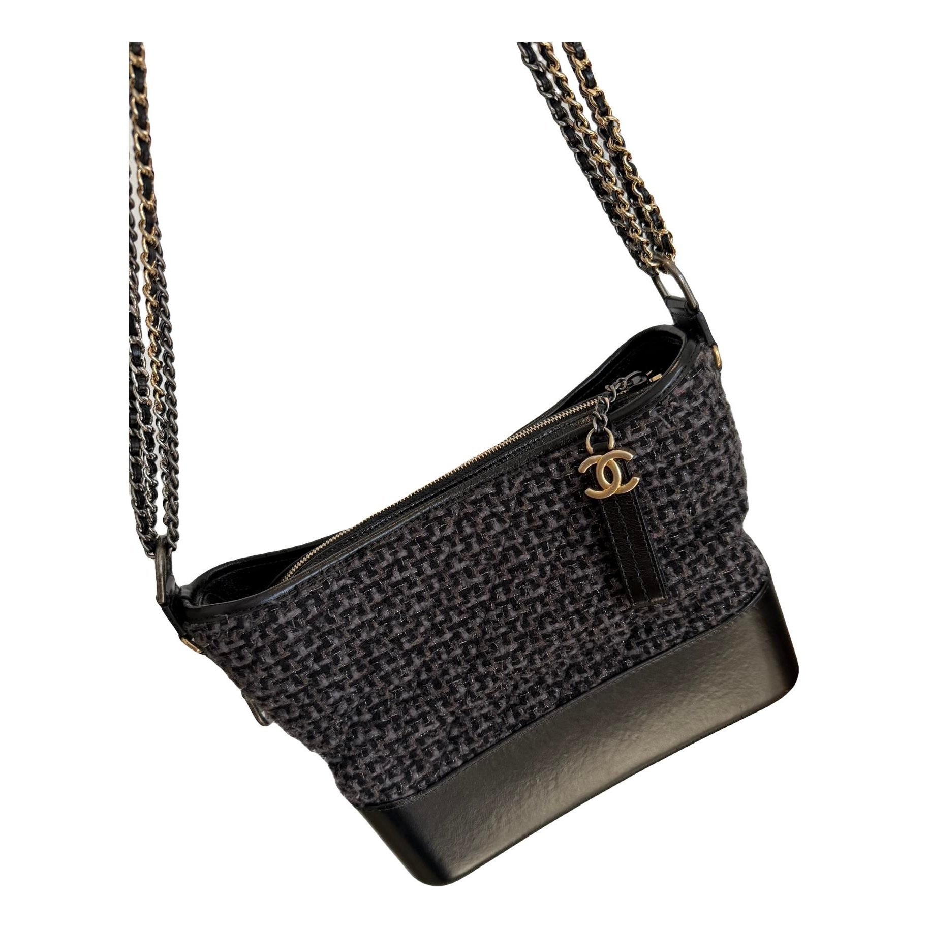 Gabrielle tweed crossbody bag