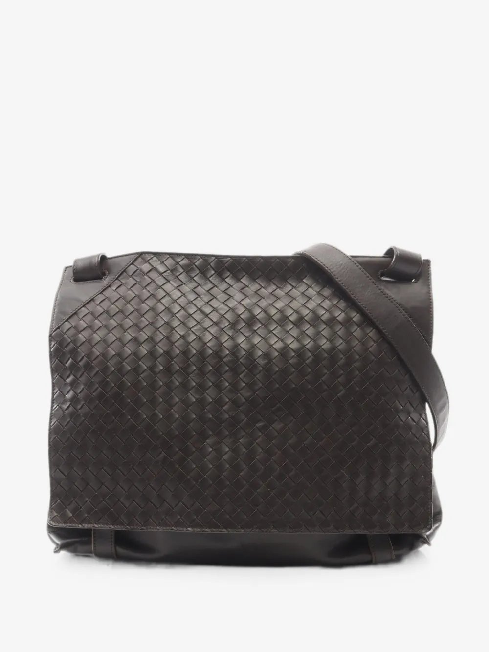 2000s Intrecciato messenger bag