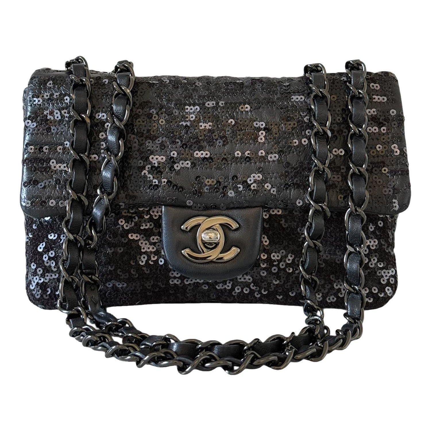 Chanel Timeless/Classique glitter crossbody bag