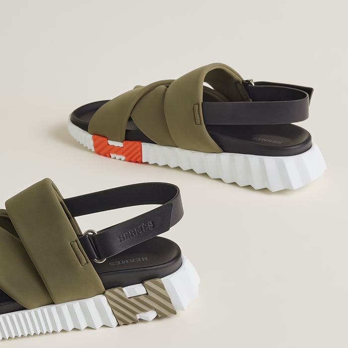 Kaki Electric Sandal