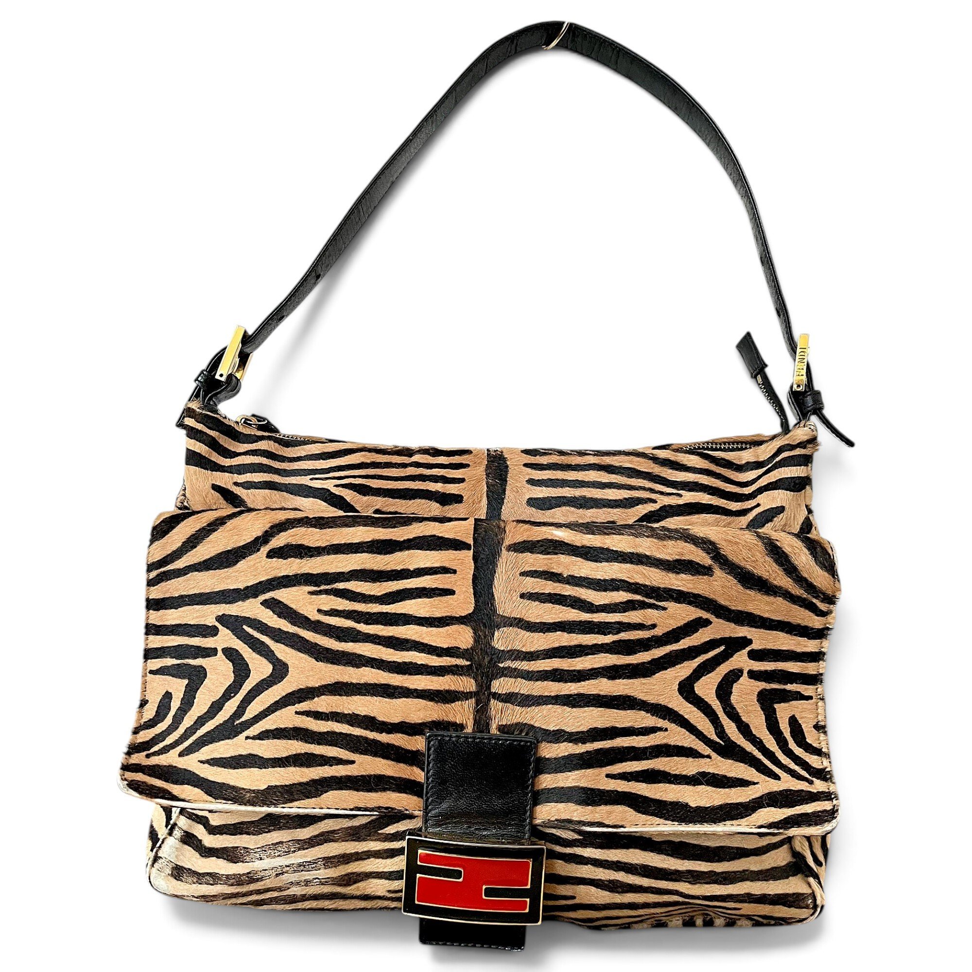 Mamma Baguette pony-style calfskin handbag