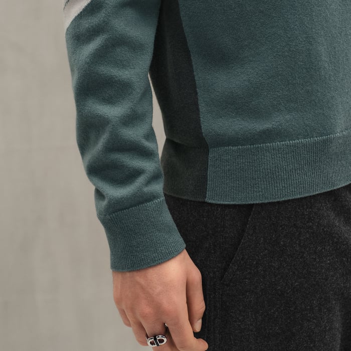 Céladon "Casaque" Crewneck Sweater