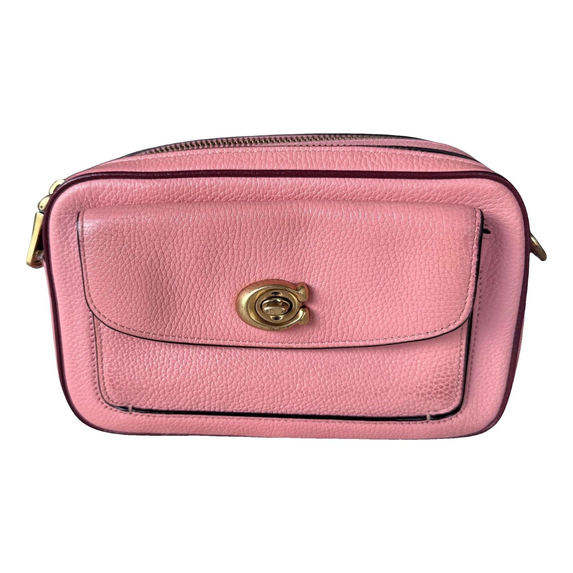 Leather crossbody bag