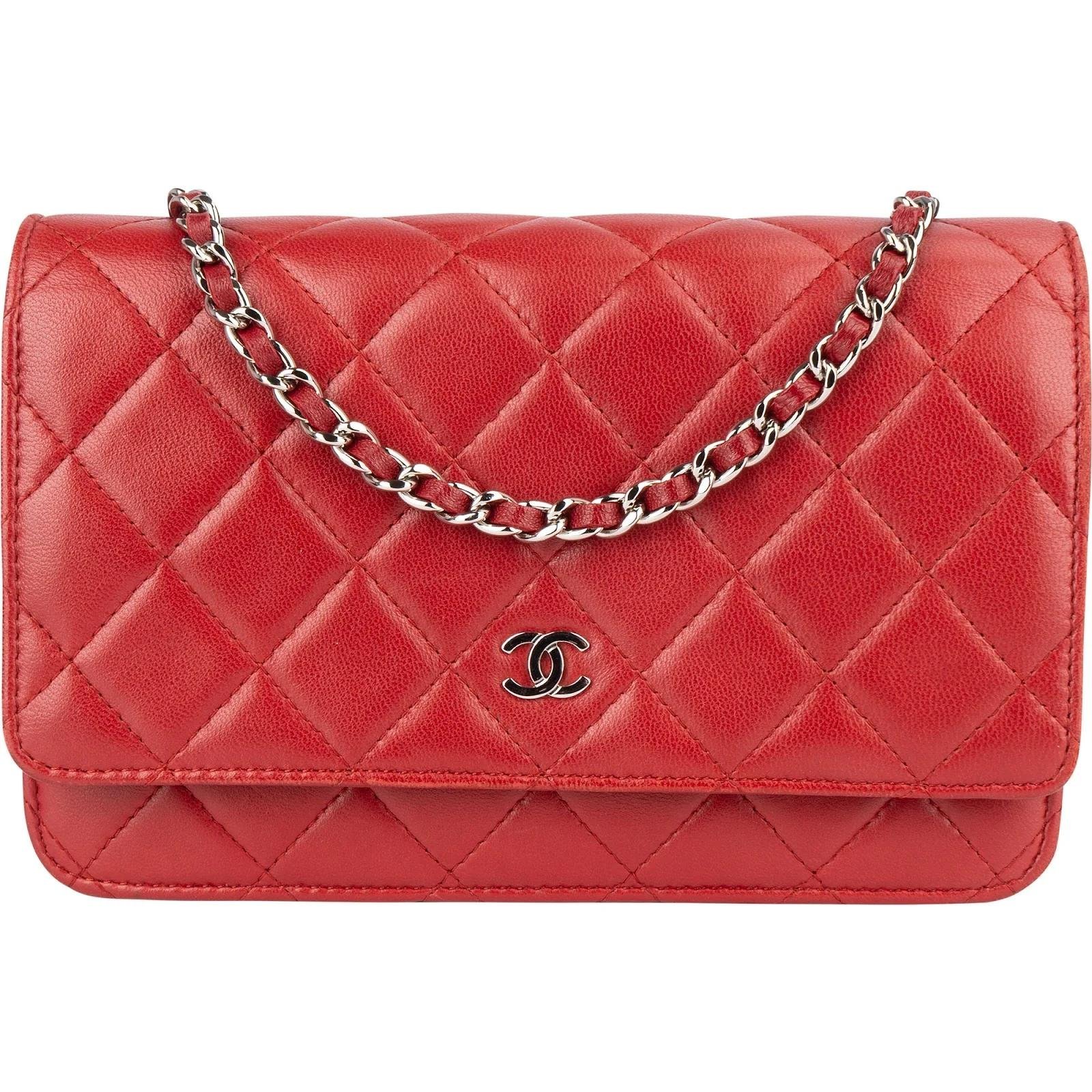 Wallet On Chain Timeless/Classique leather crossbody bag
