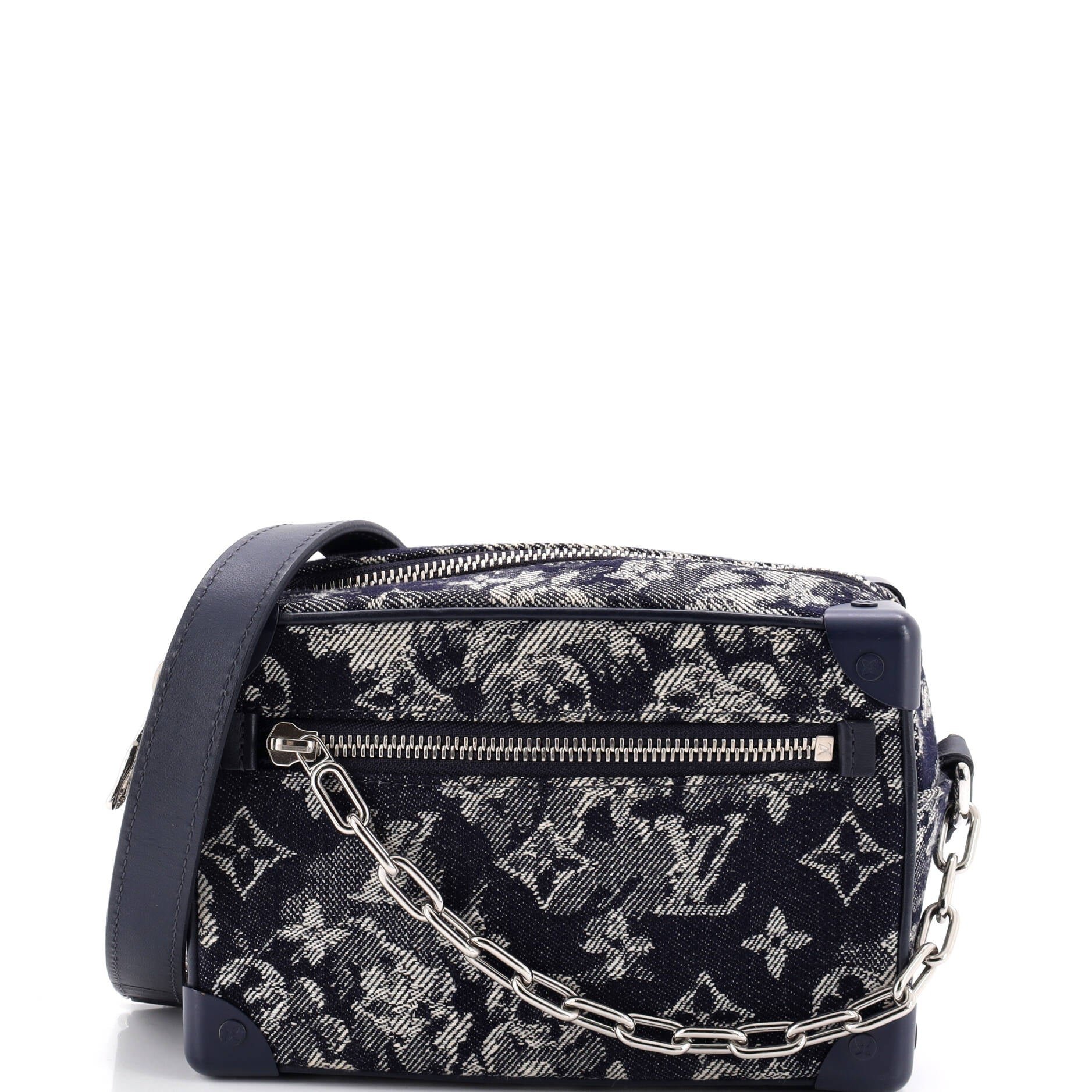 Soft Trunk Bag Monogram Tapestry Canvas Mini