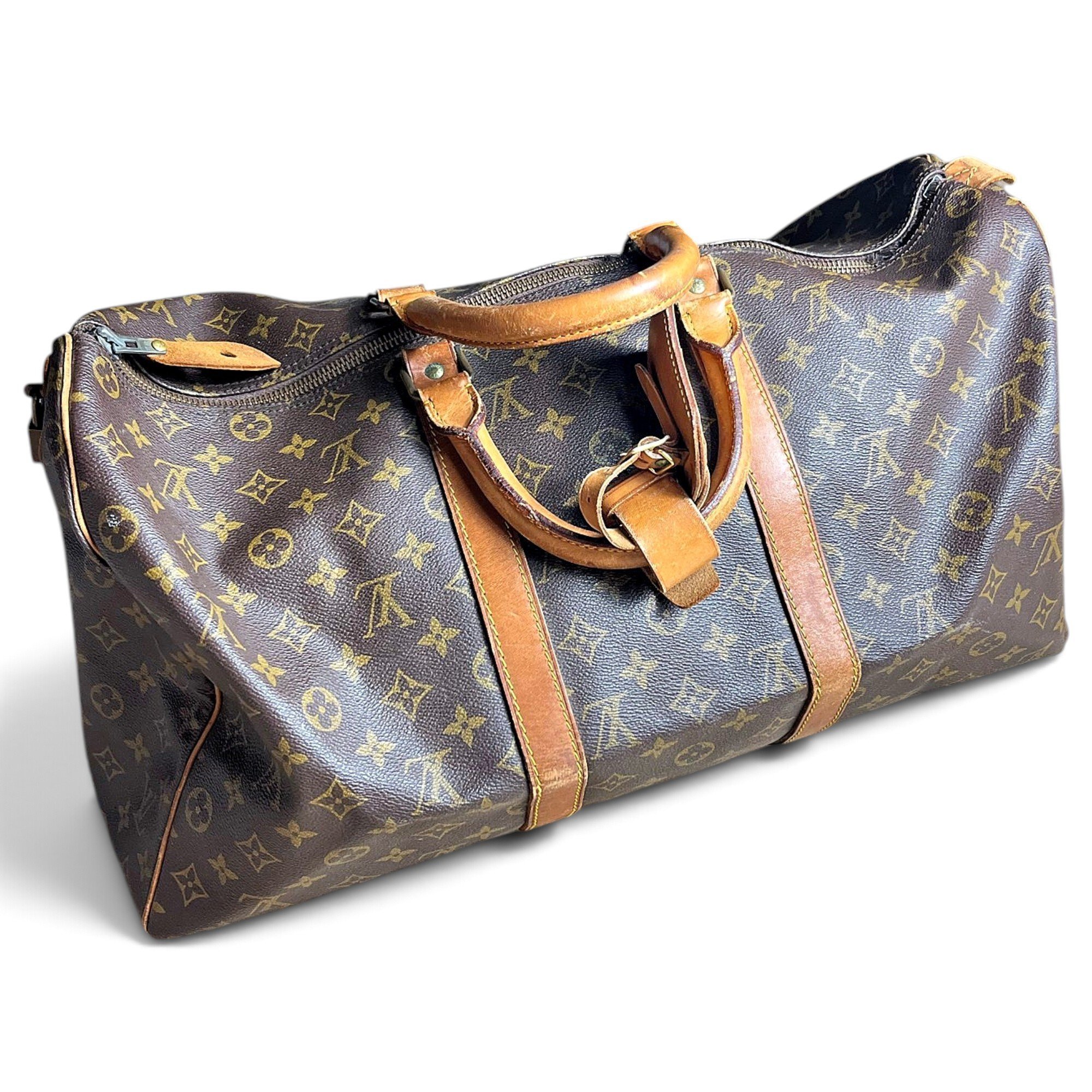 Keepall leather 48h bag