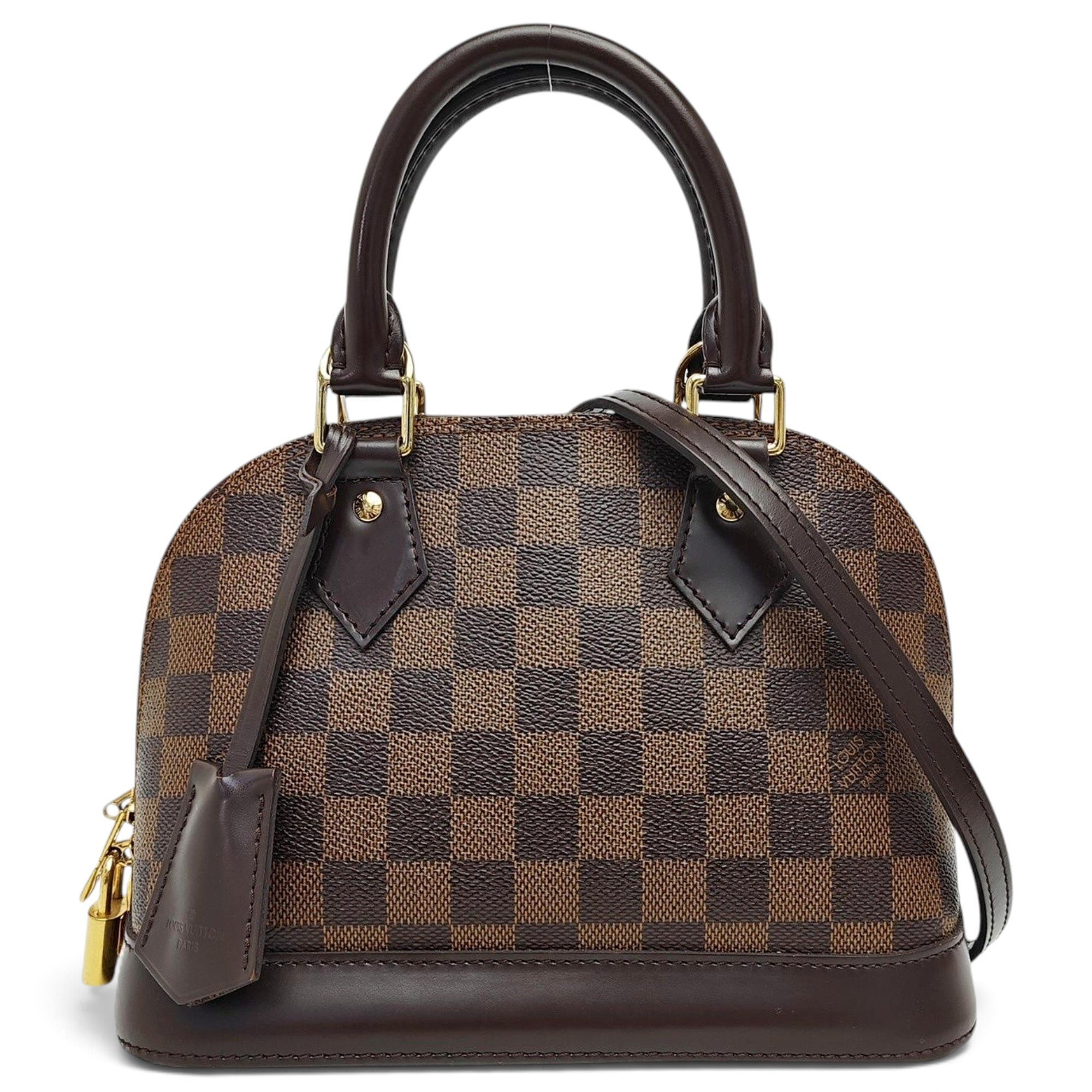 Alma leather handbag