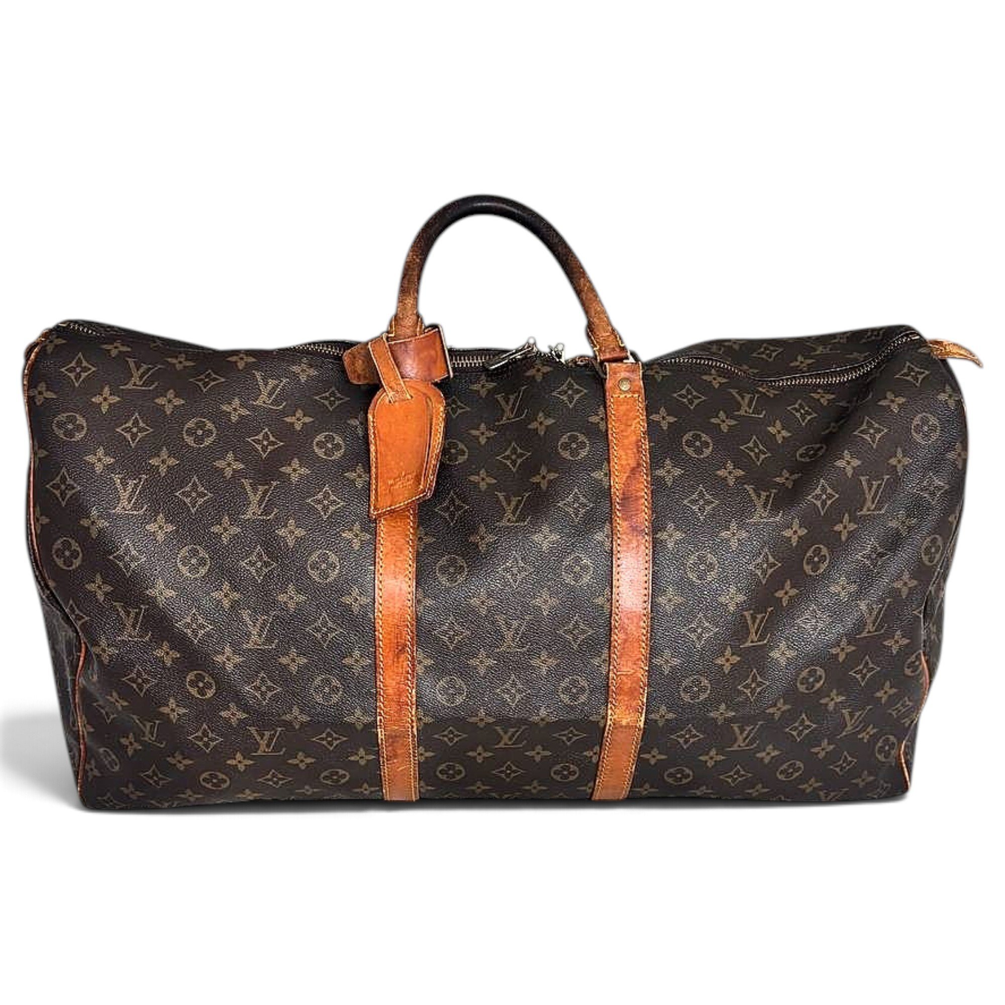 Keepall leather 48h bag