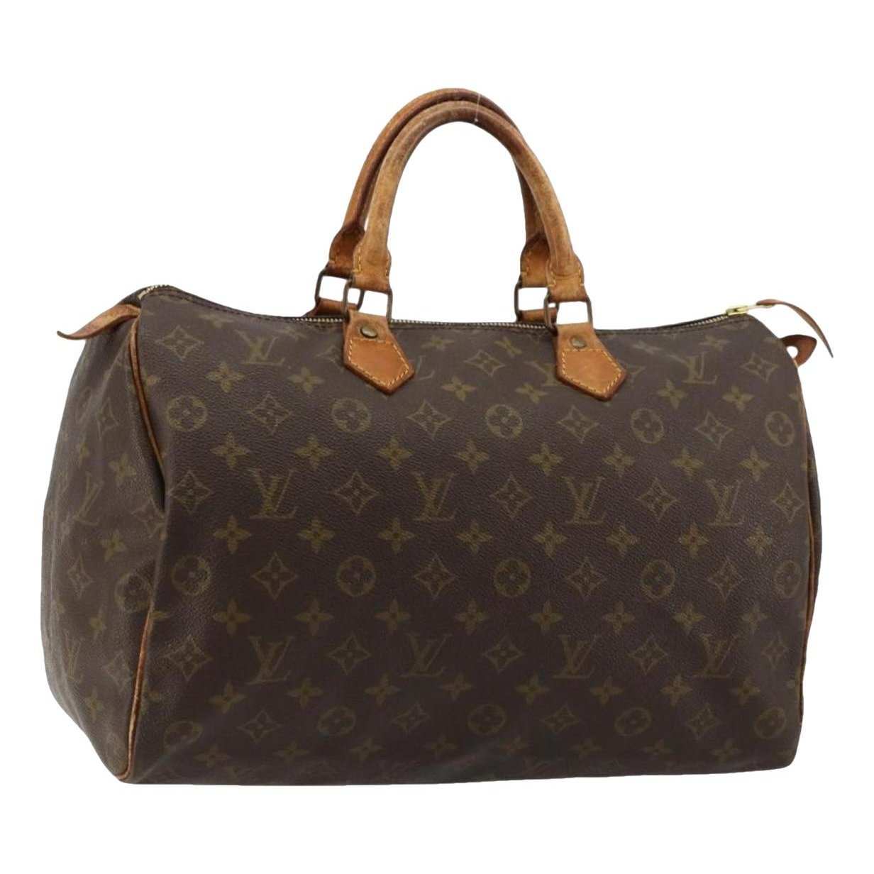 Speedy leather handbag