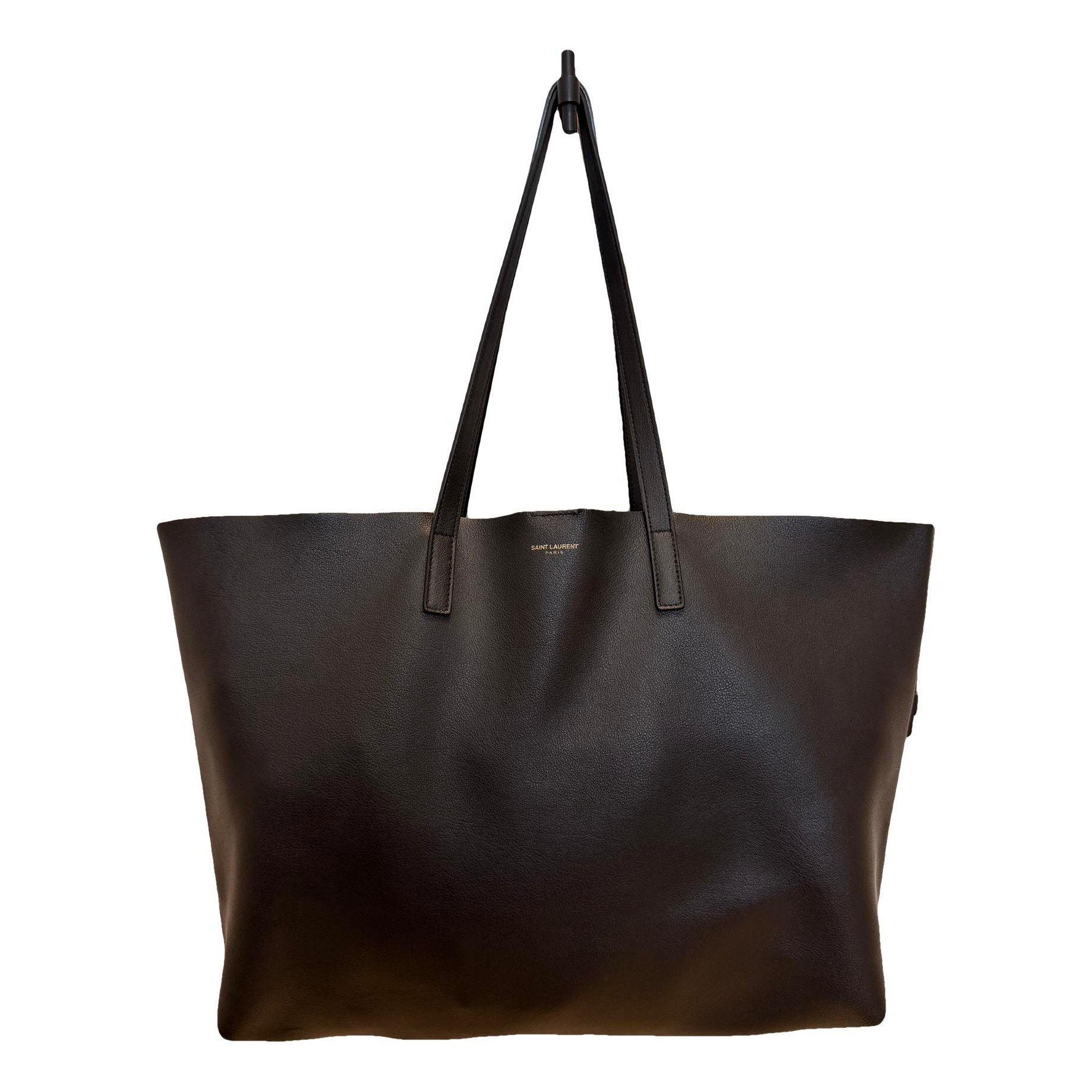 Shopping leather tote