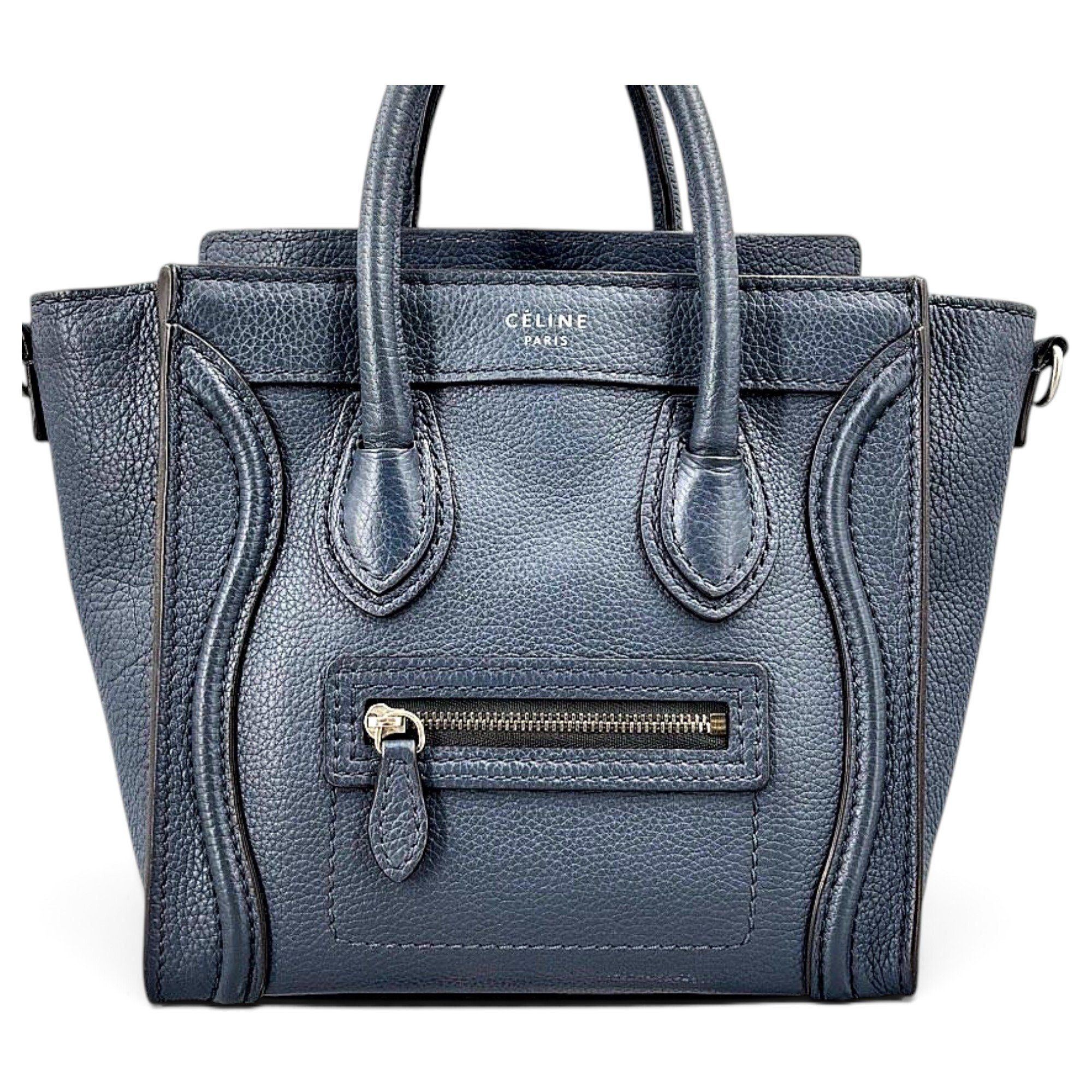 Nano Luggage leather handbag