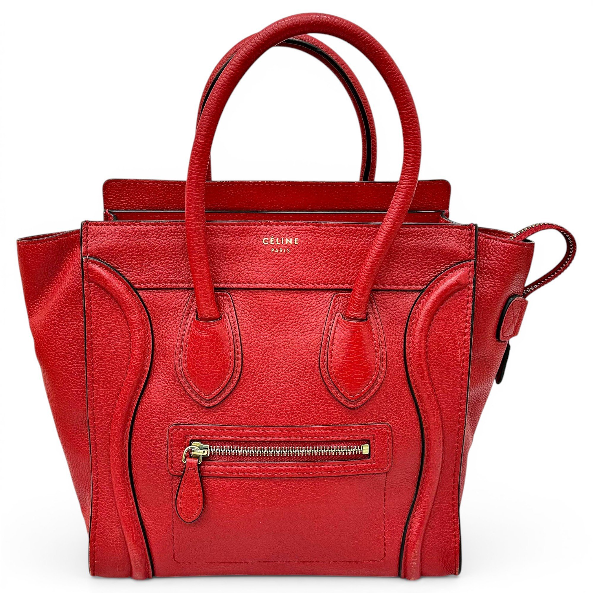 Luggage leather handbag