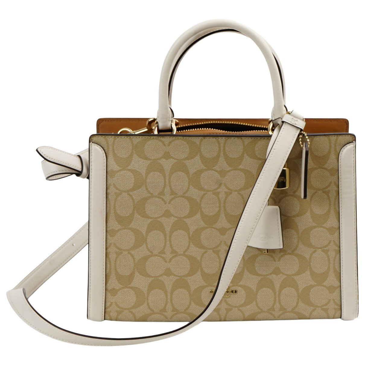Leather handbag