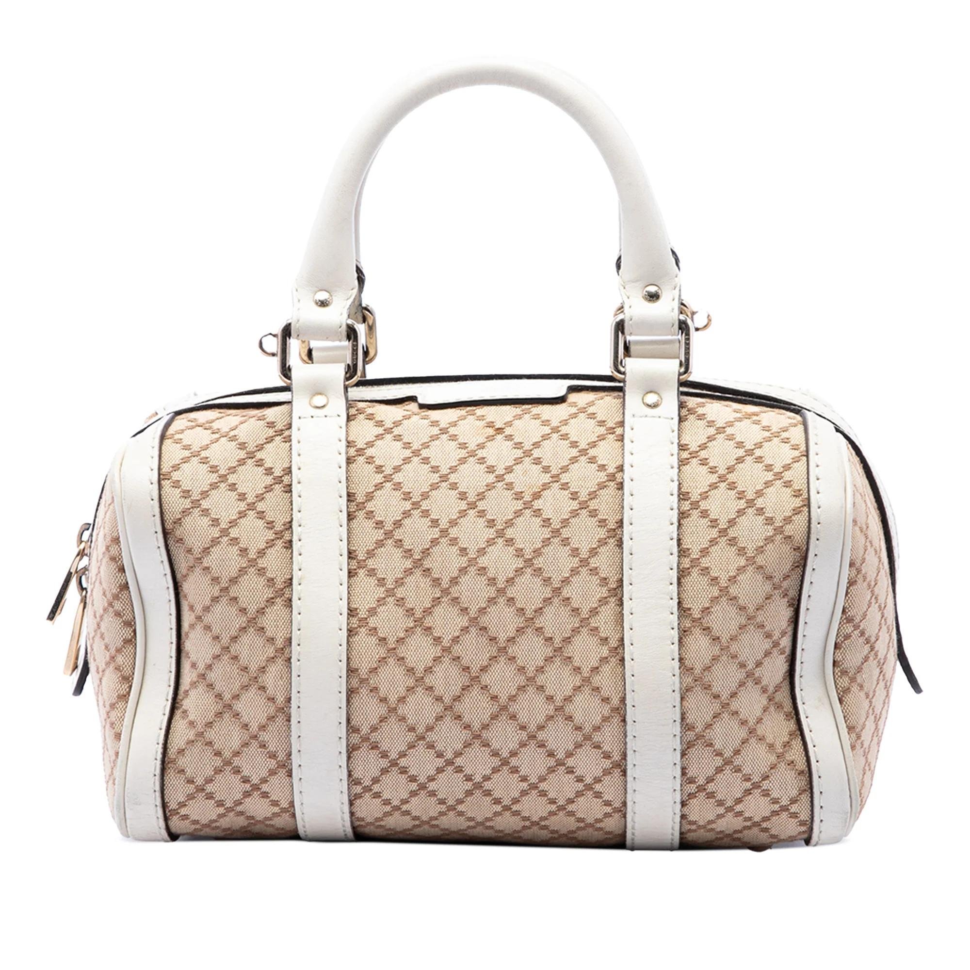 Boston leather satchel
