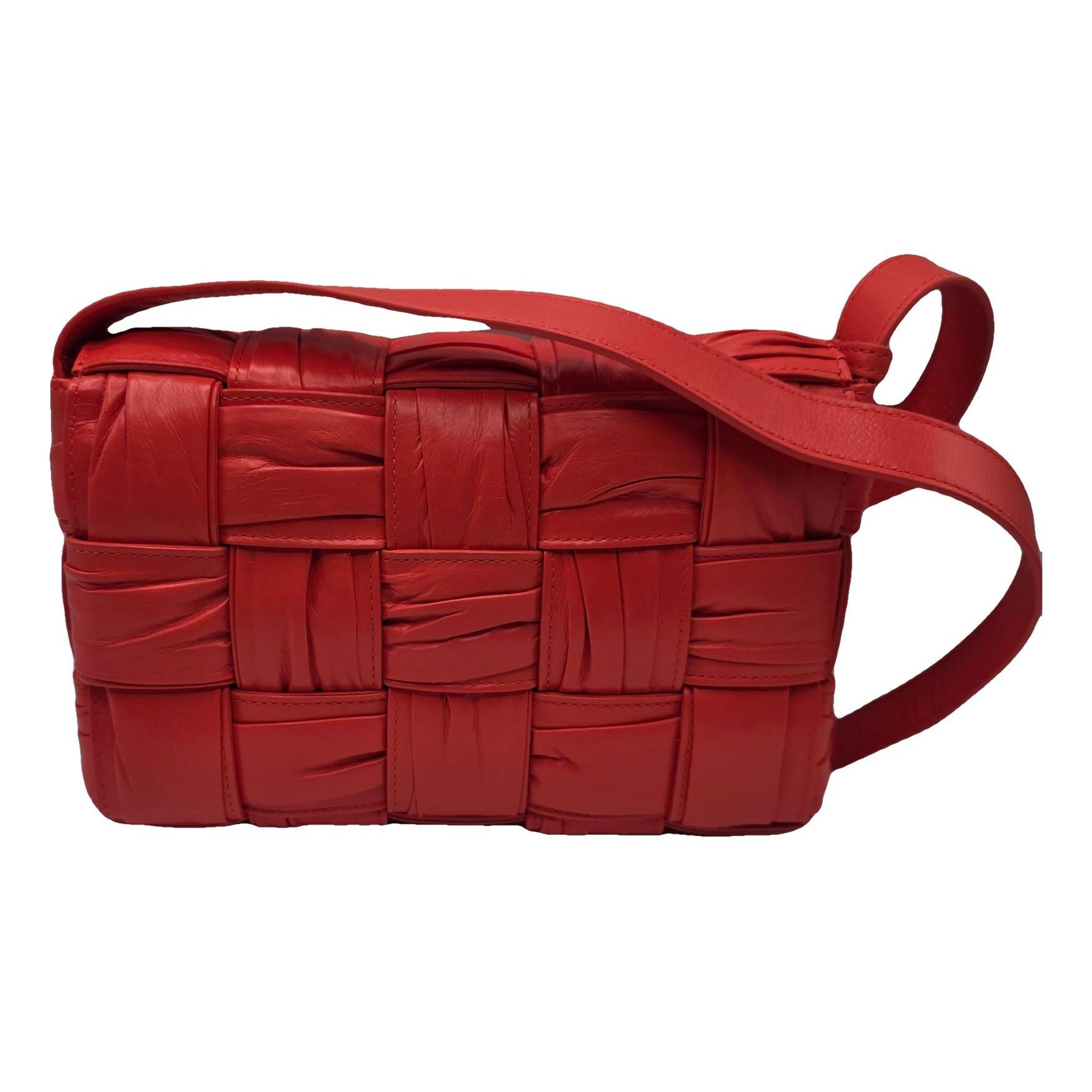 Cassette Padded leather crossbody bag
