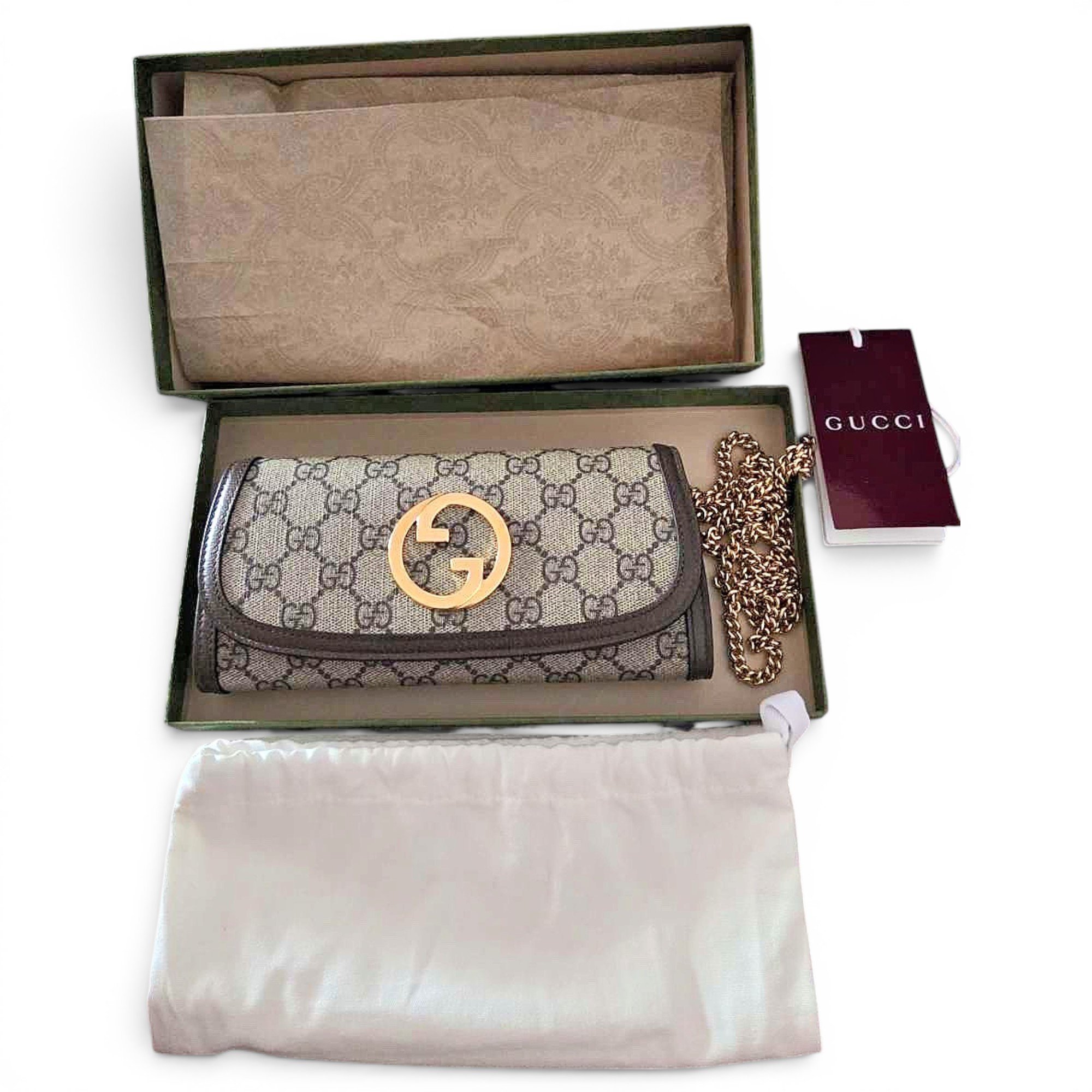 Blondie leather crossbody bag