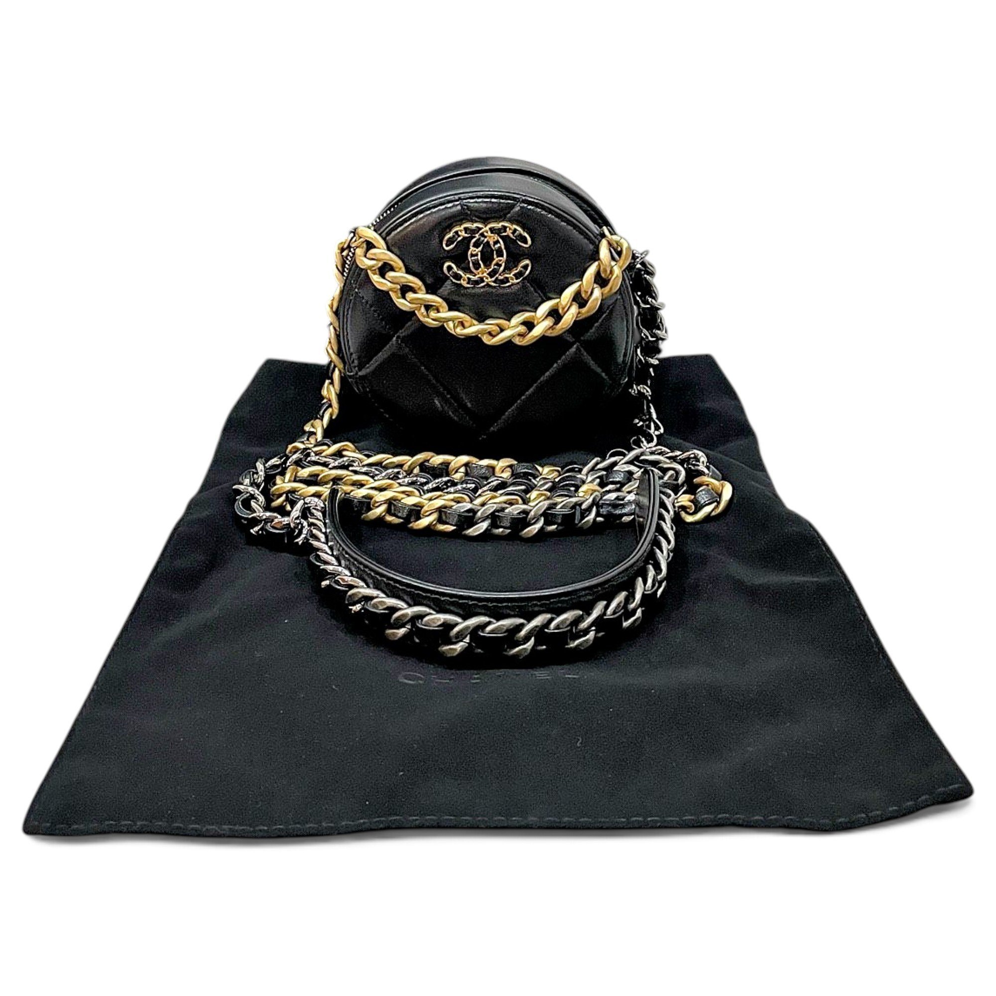 Chanel 19 leather mini bag