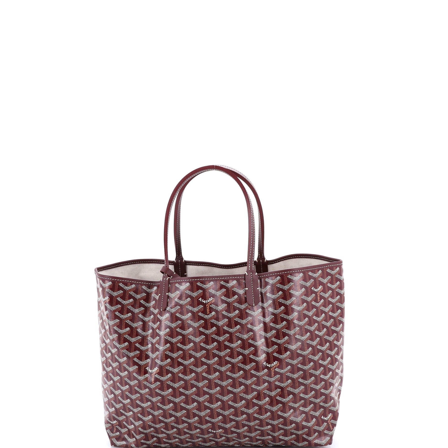 Goyard Saint Louis Tote Coated Canvas PM