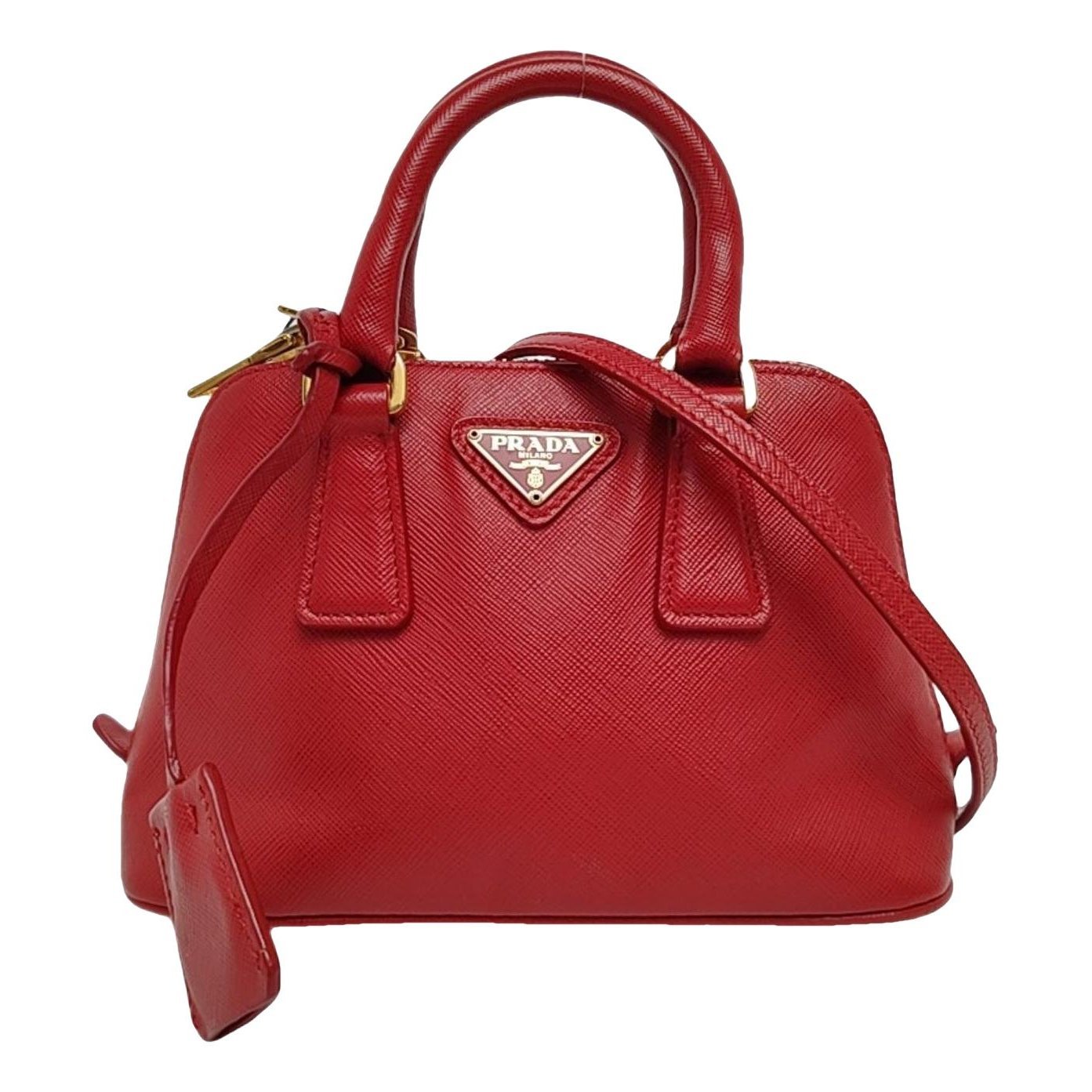Promenade leather handbag