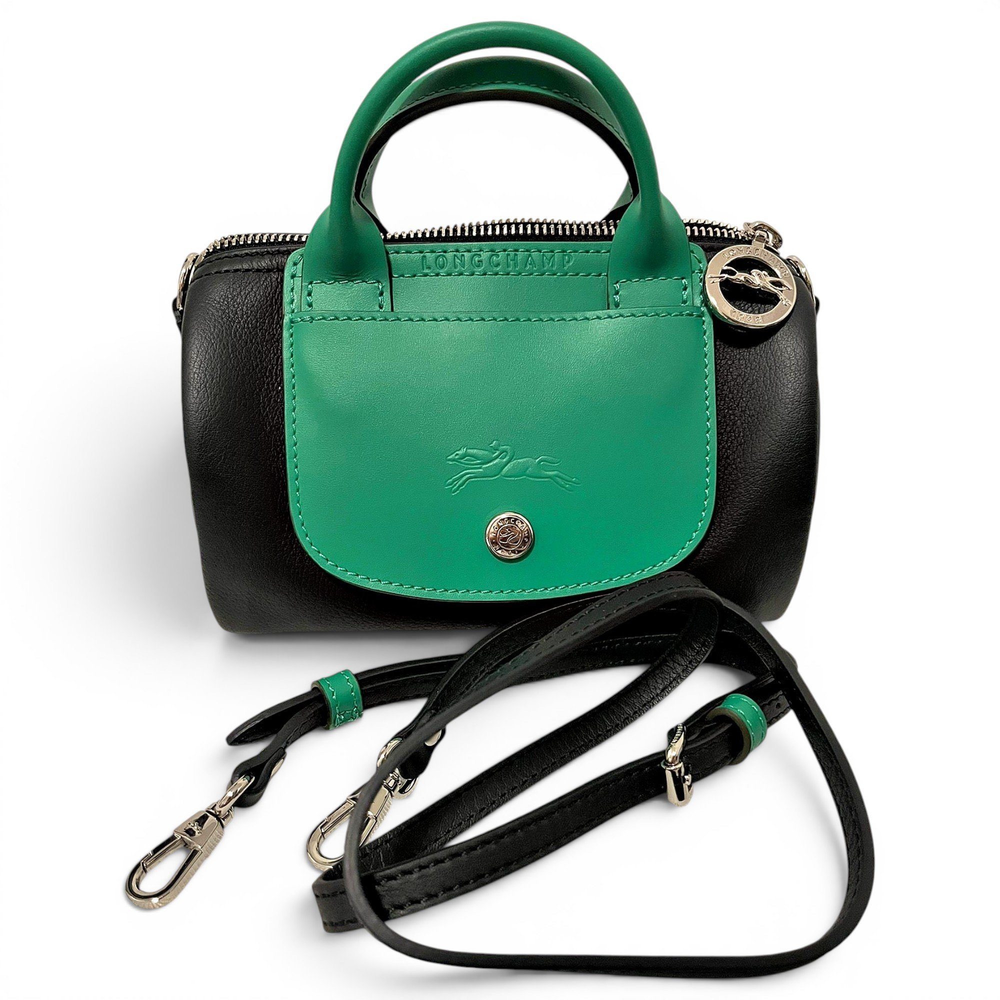 Pliage leather bag
