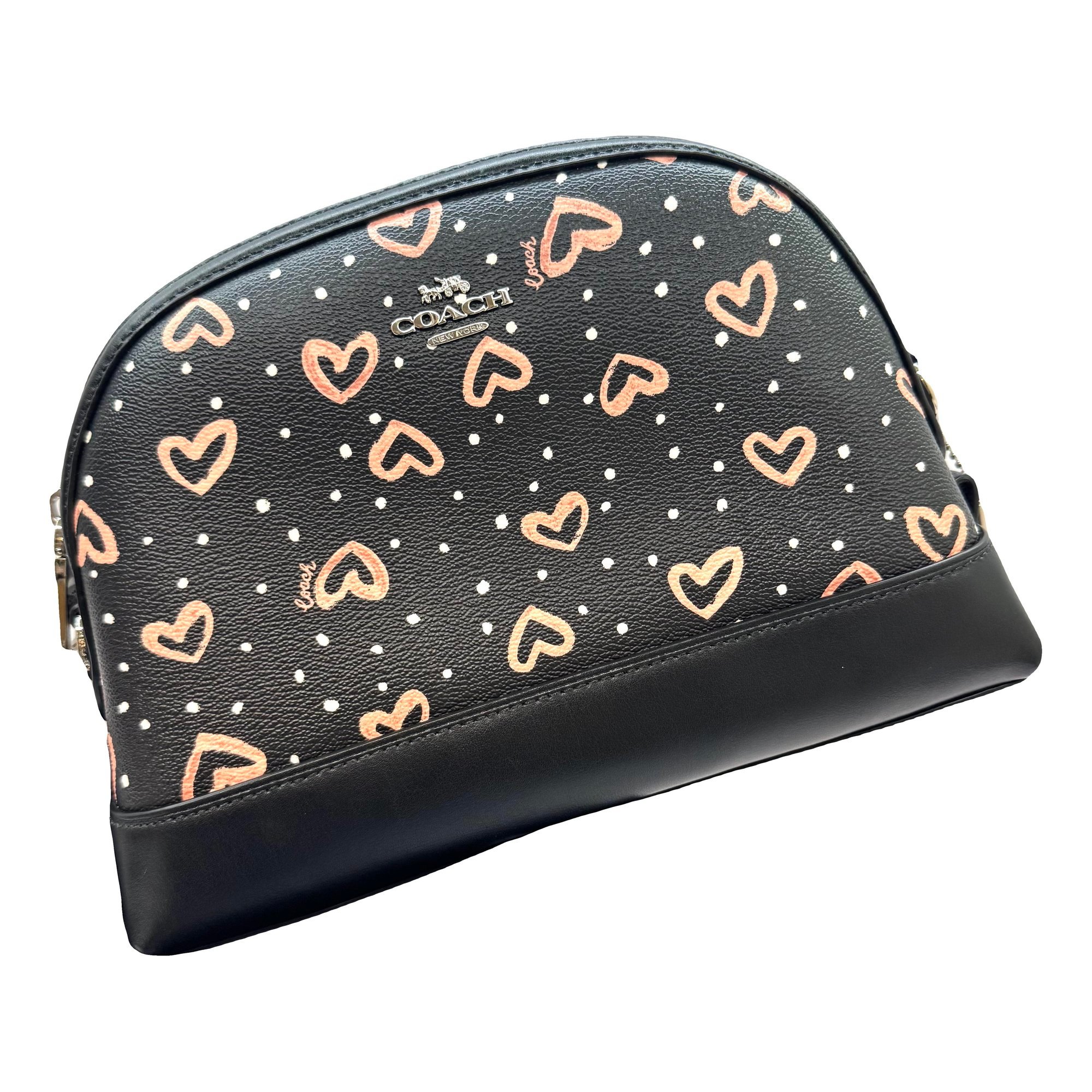 Cartable mini sierra cloth handbag