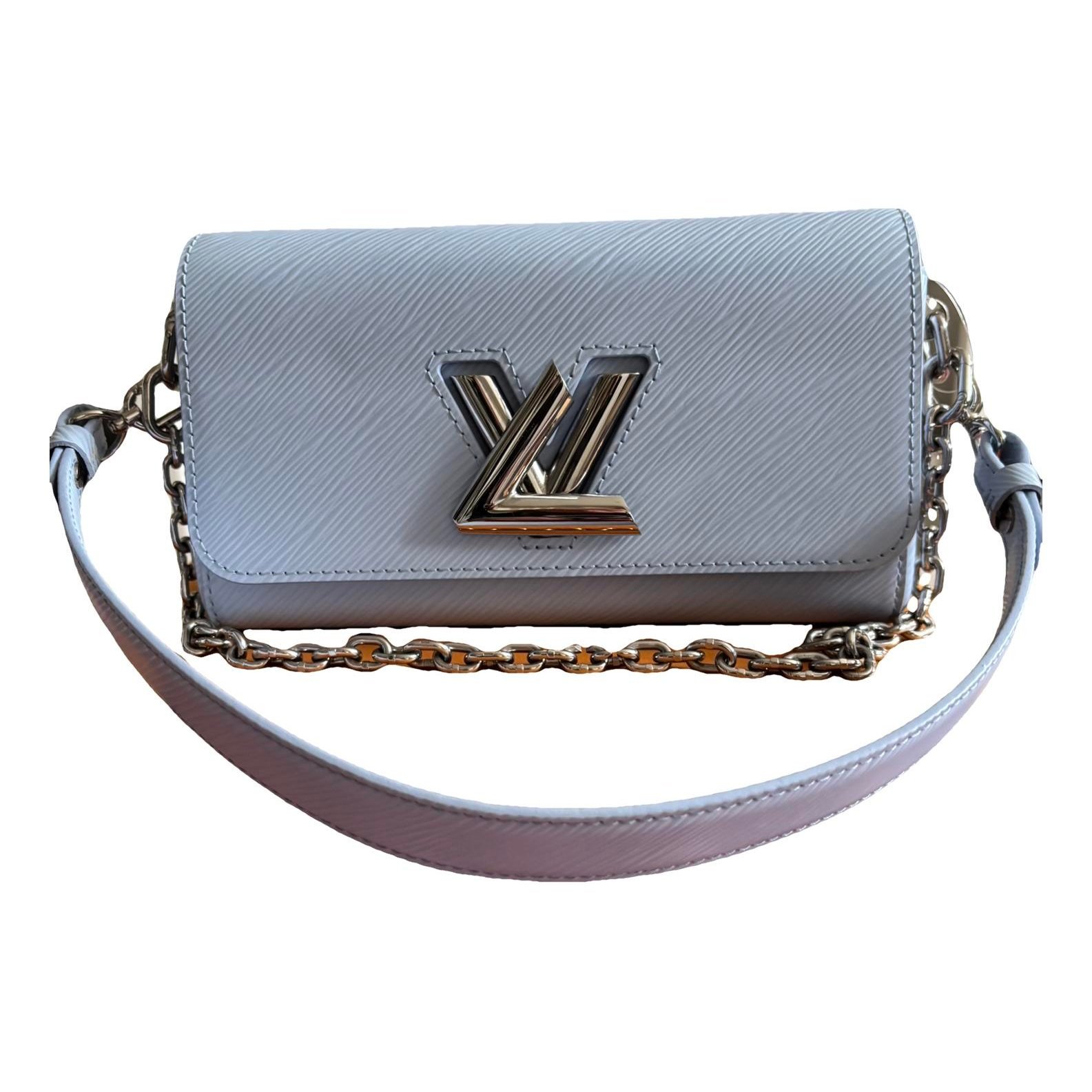 Twist leather crossbody bag