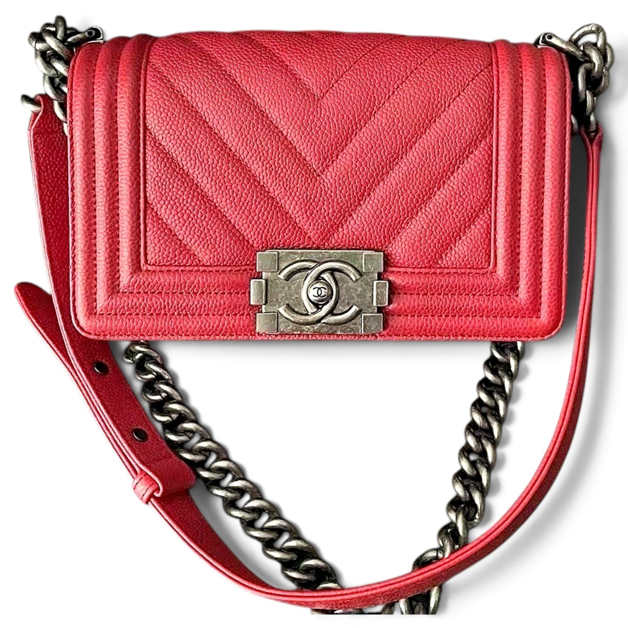 Boy leather handbag