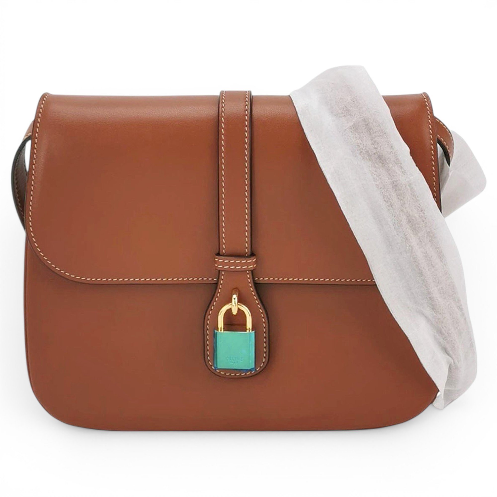 Tabou leather handbag