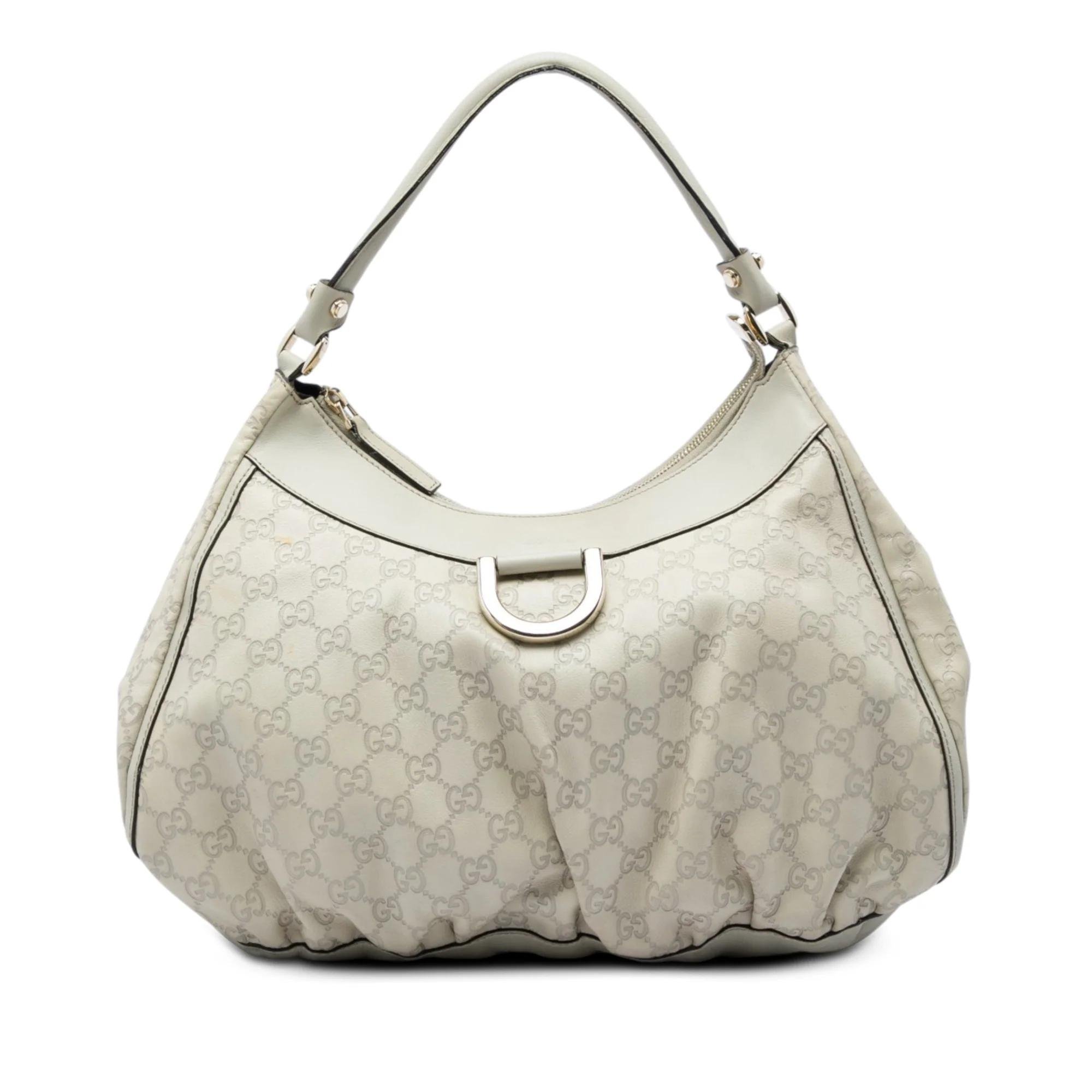 D-Ring pony-style calfskin handbag