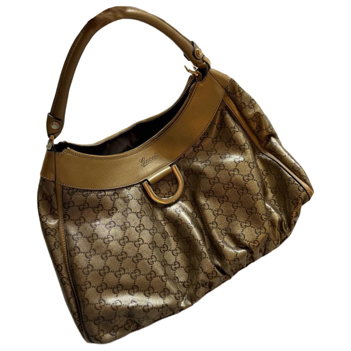D-Ring leather handbag