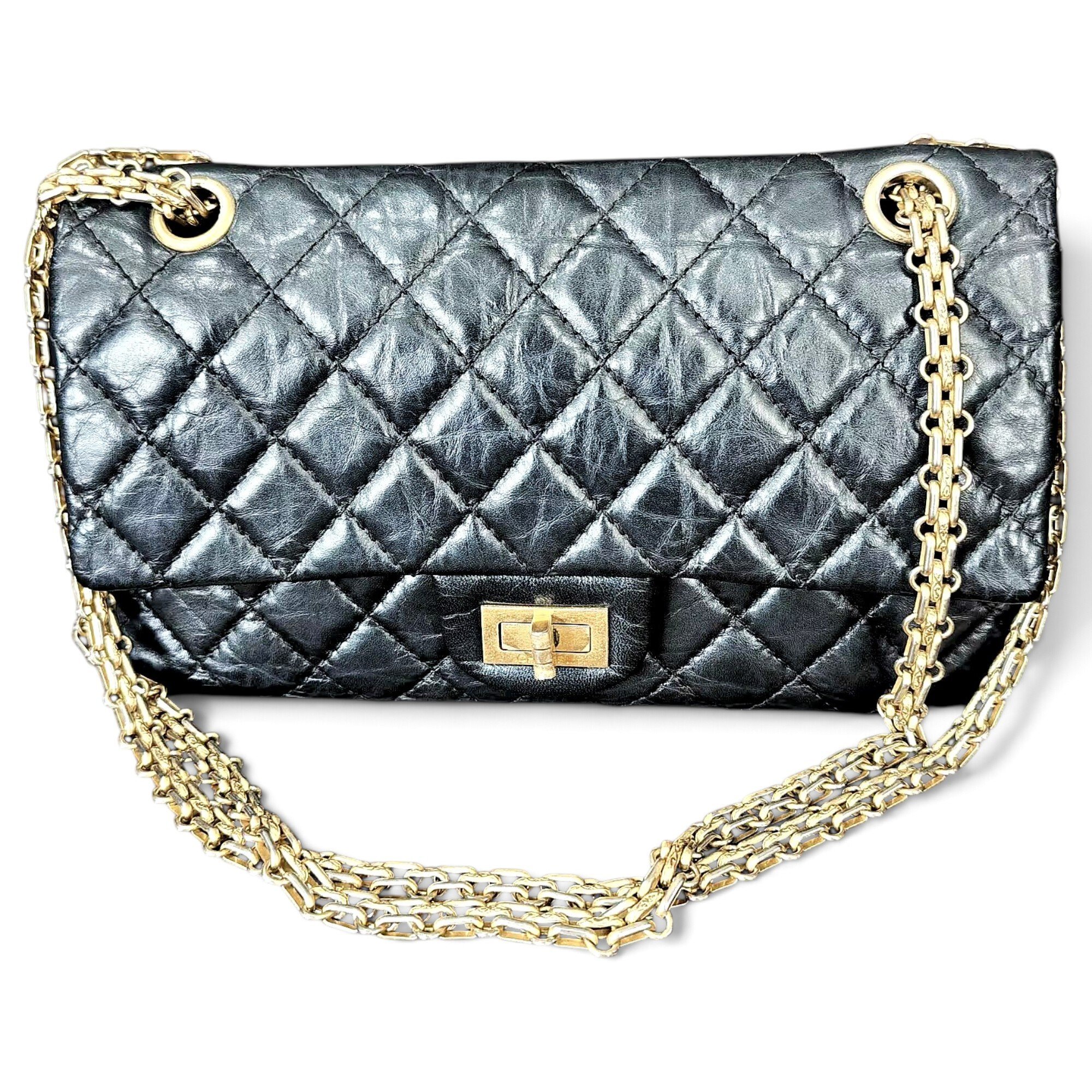 2.55 leather handbag