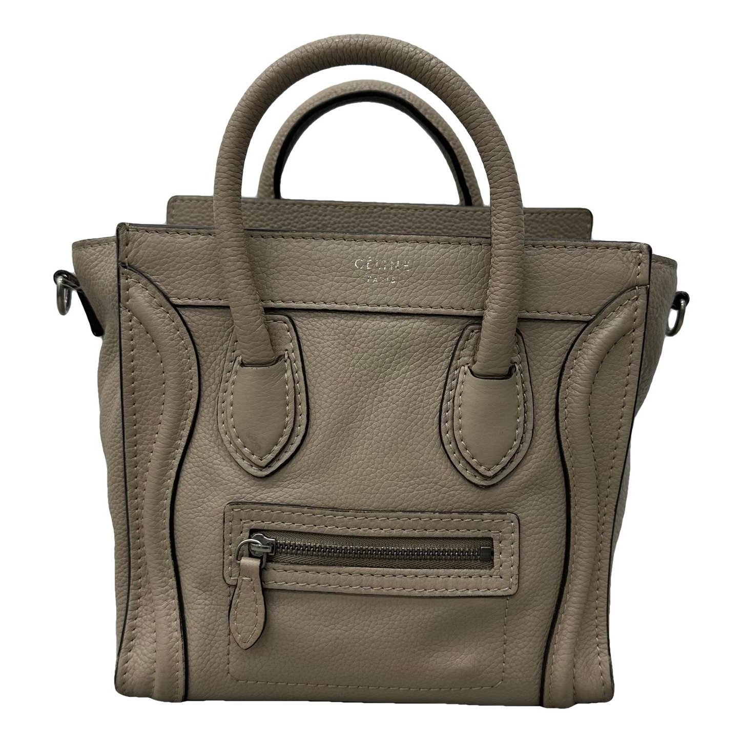 Nano Luggage leather handbag