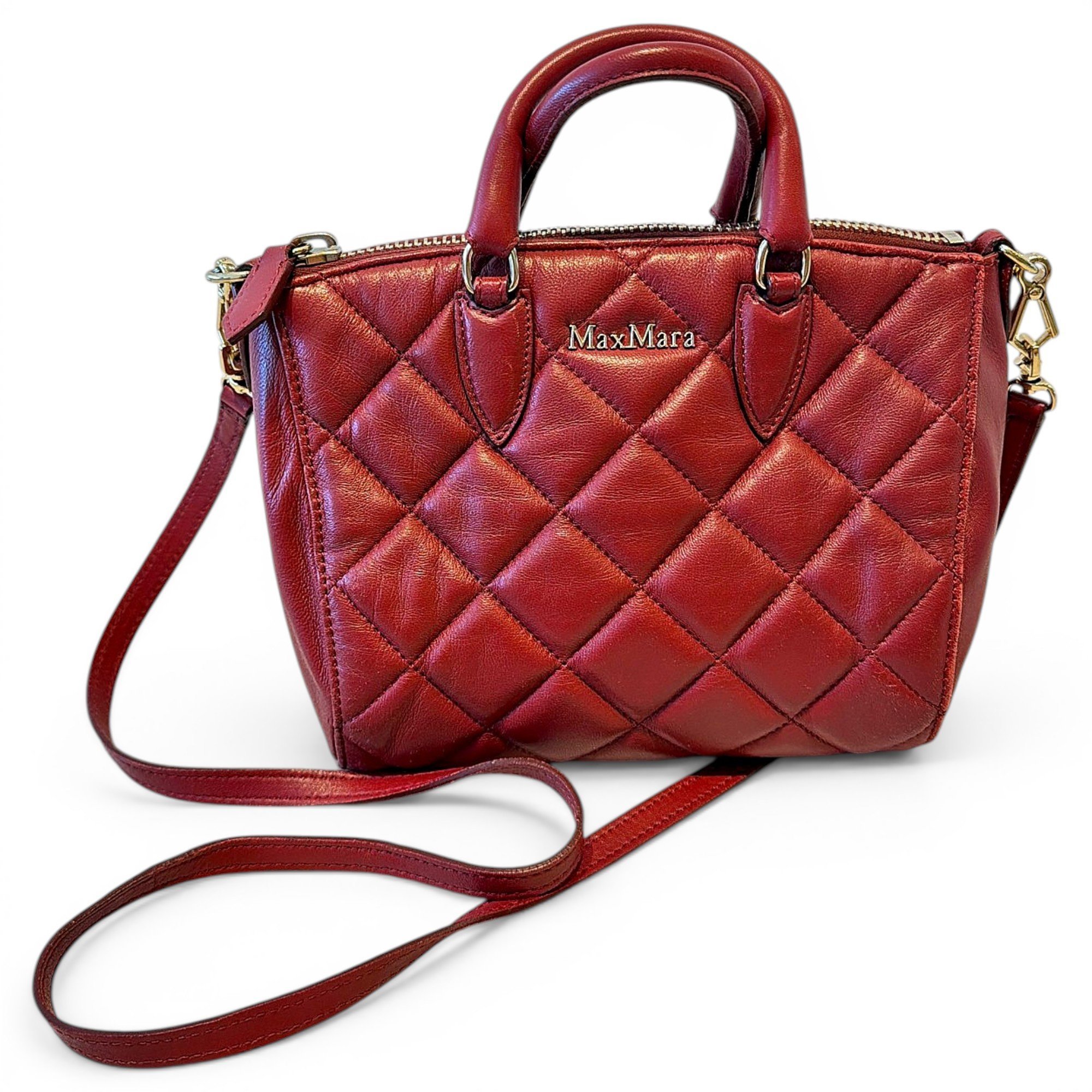 Leather crossbody bag