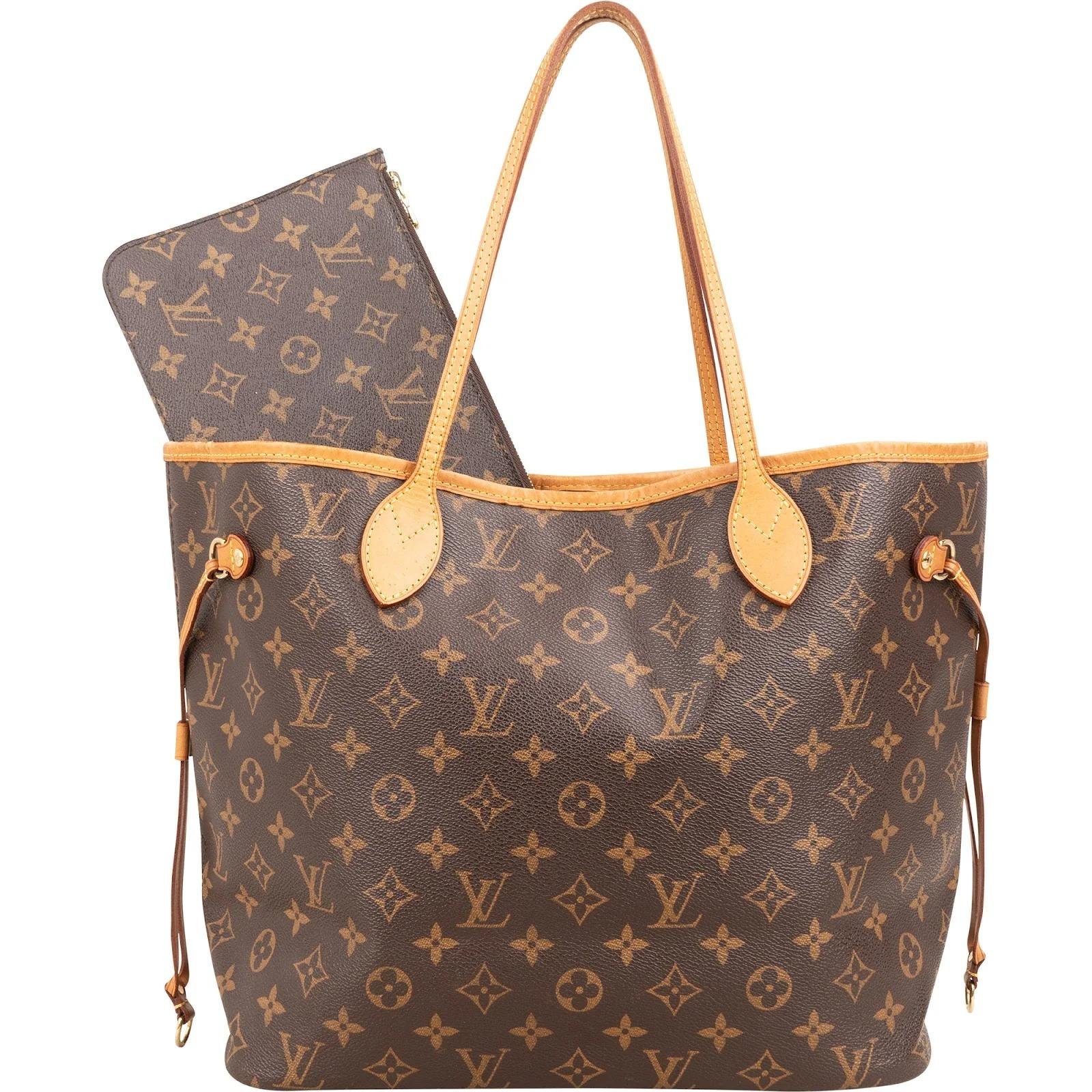 Neverfull leather handbag