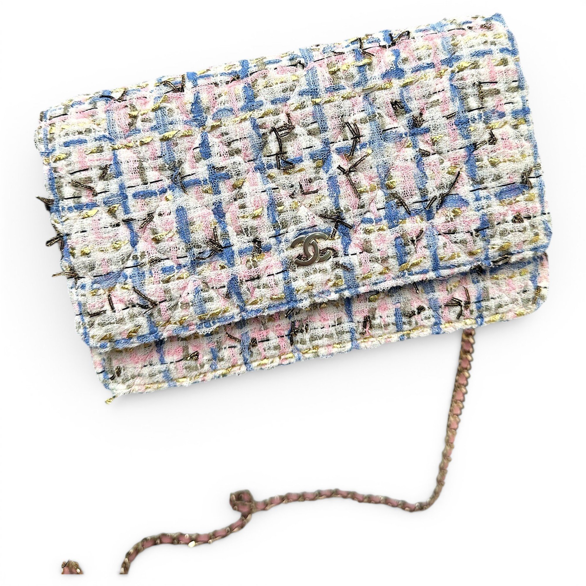 Wallet On Chain 2.55 cloth crossbody bag