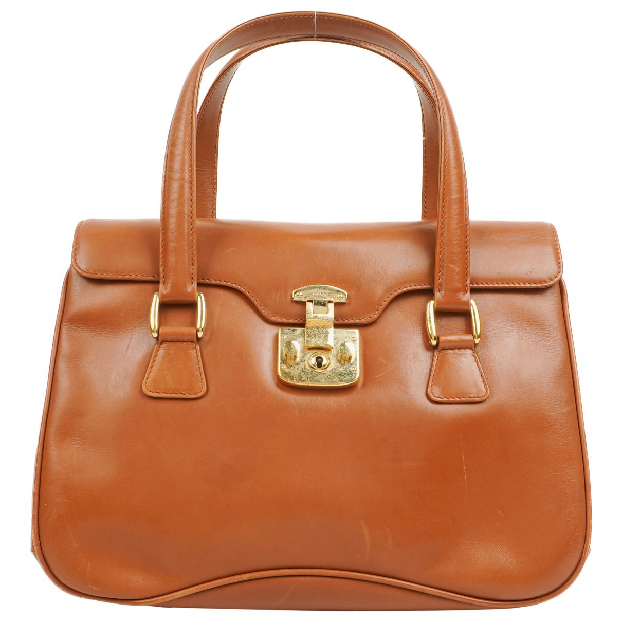 Lady Lock leather handbag