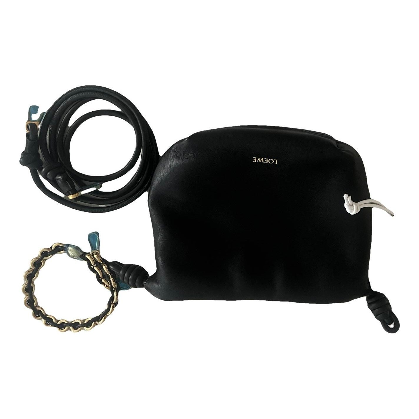 Flamenco leather crossbody bag